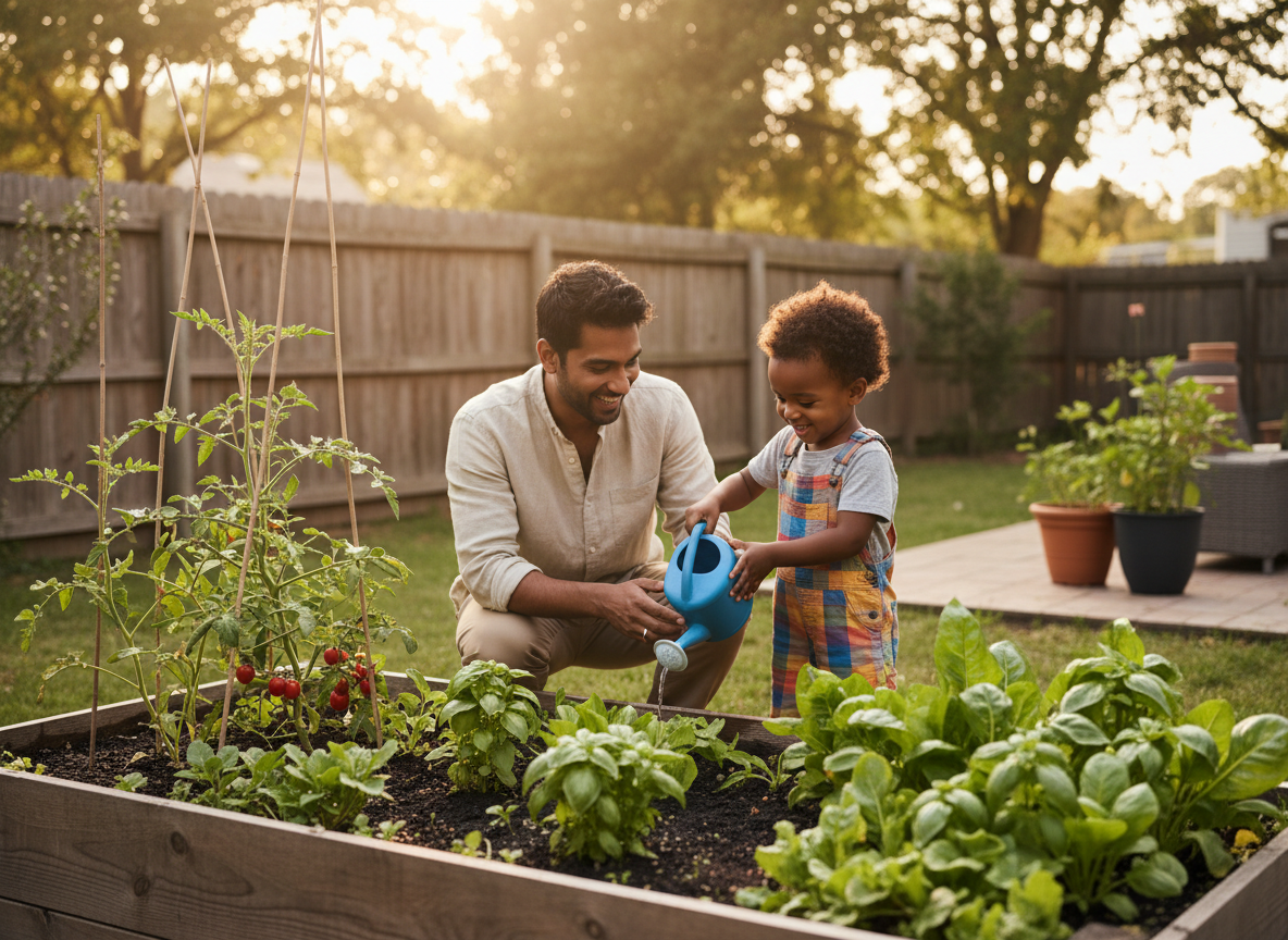 Un potager, facile et délicieux