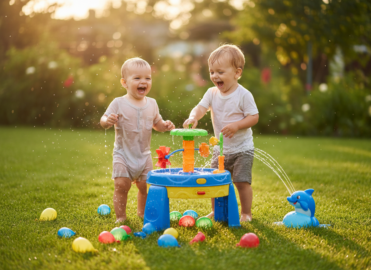 Jeux d’eau au jardin
